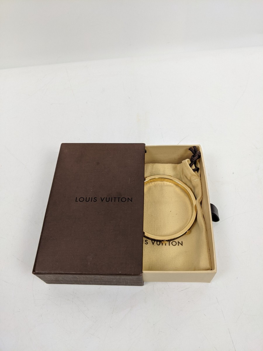 希少コラボ◆送料込♪【Louis Vuitton x NBA】bracelet gold Louis Vuitton x NBA Hang It Leather Bracelet Monogram Brown