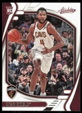 2021-22 Panini Chronicles Absolute Memorabilia RC Evan Mobley Cavs #211