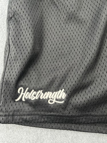 Pantalones Cortos de Entrenamiento Holstrength Para Hombre M Negros Bolsillos Gimnasio Correr Entrenamiento Forro Cruzado - Imagen 4 de 13
