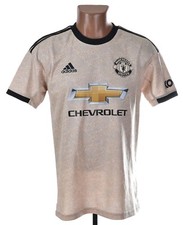 MANCHESTER UNITED 2019/2020 AWAY FOOTBALL SHIRT ADIDAS SIZE S ADULT