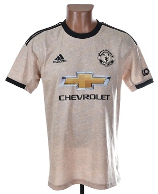 Manchester United 2019/2020 Auswärts Fußball Trikot Adidas Größe S Erwachsene