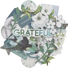 MORNING DEW Collectables 40 Paper Die Cuts Paper Crafts KAISERCRAFT CT963 New