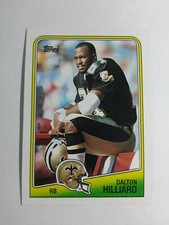 DALTON HILLIARD 1988 TOPPS FOOTBALL CARD # 57 C4871