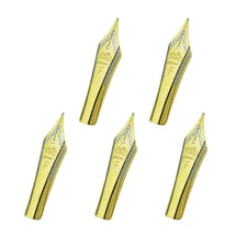 5PCS Jinhao Metal Fountain Pen Nibs F Size for Jinhao 100, 450, 159, 750 Pens