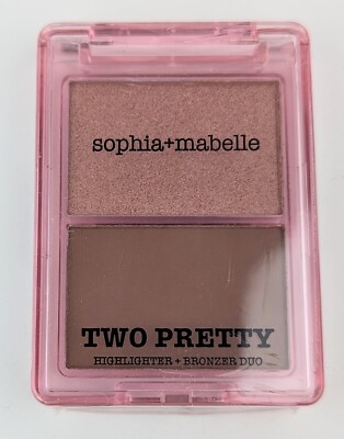 Sophia + Mabelle Two Pretty Honey Breeze Volume 3 Highlighter + Bronzer Palette