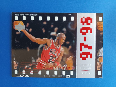 1998-99 UPPER DECK MICHAEL JORDAN MJ TIMEFRAME #113 5 TIME MVP WINNER BULLS
