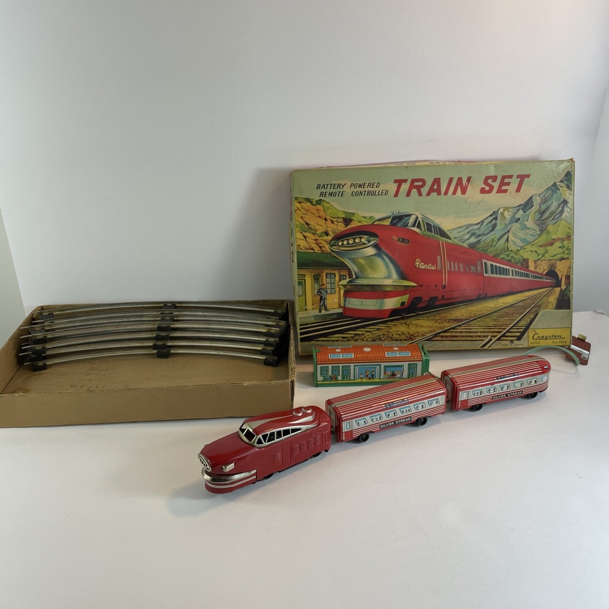 1950s Aerotrain Zephyr Mountain Train Set Cragstan 40223