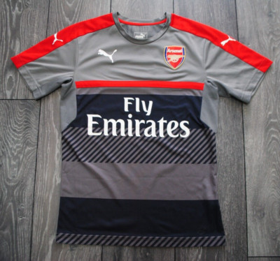 MEN PUMA FC ARSENAL 2016 2017 TRAINING FOOTBALL SOCCER SHIRT JERSEY SIZE SMALL