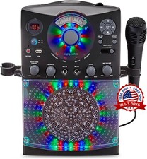 M quina De Karaoke Para Adultos Y Ni os Altavoz Bluetooth Con Micr fonos NUEVO