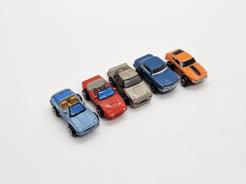 Micro Machines 80's Sports Car Toy Car Lot