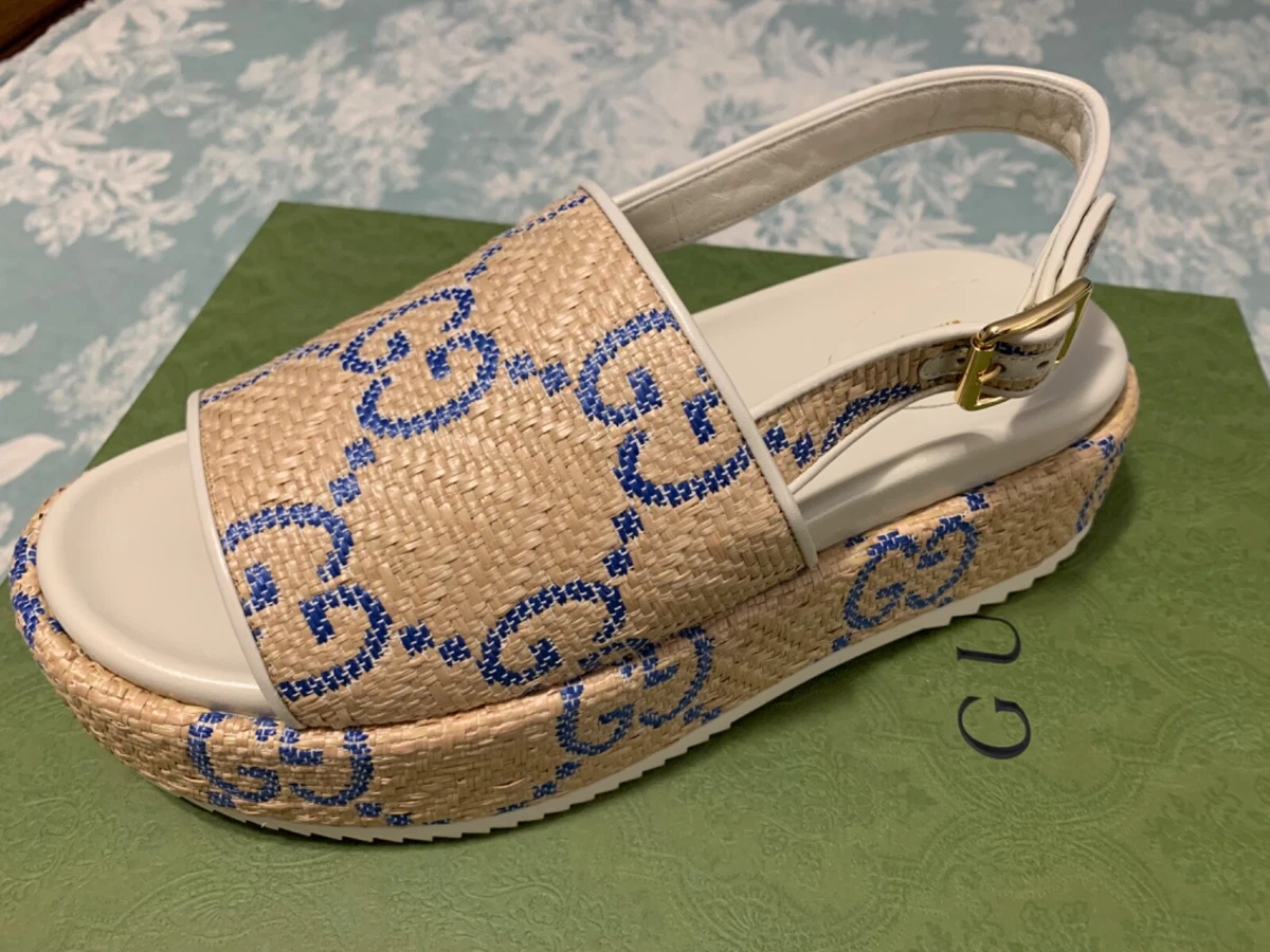 Platform raffia sandals new arrivals