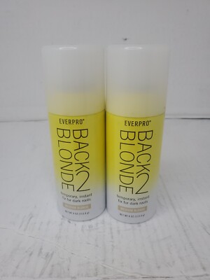 Everpro Back 2 Blonde Temporary Dark Roots Hair Color, Medium Blonde, Lot of 2