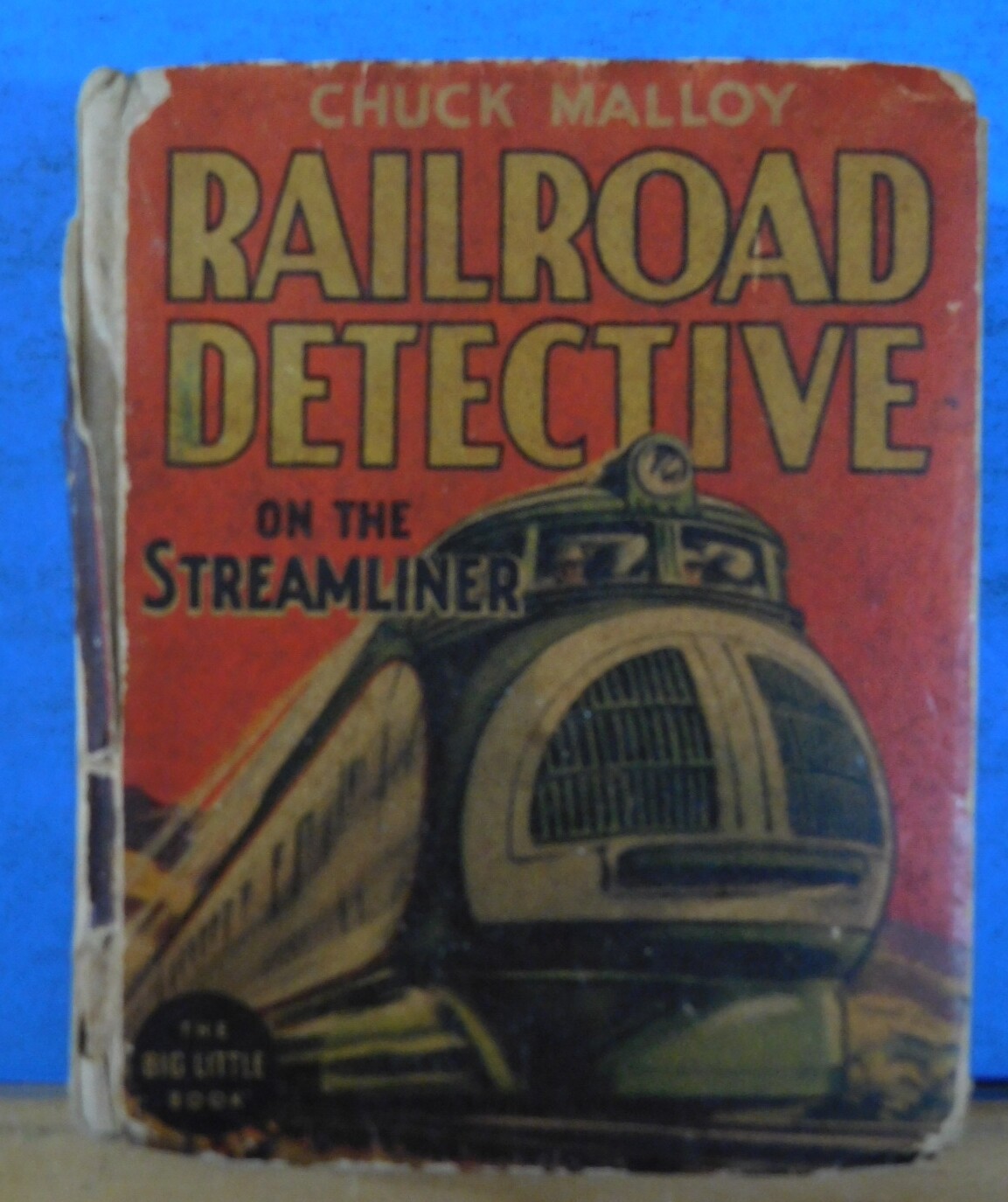 Chuck Mallory Railroad Detective on the Streamliner Thorp McClusky Big