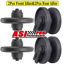 4Pcs Front+Rear Idler fit Kubota SVL90 SVL90-2 SVL95-2 SVL97-2 SVL75 SVL75-2 US