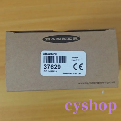 1PC Brand New BANNER Q45AD9LPQ Photoelectric sensor Fast Shipping FedEx or DHL