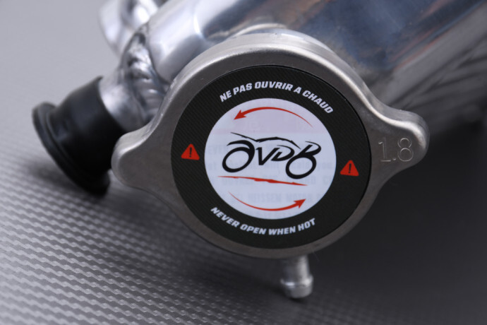 Radiateurs AVDB Husqvarna TE 125 volume de refroidissement augmenté