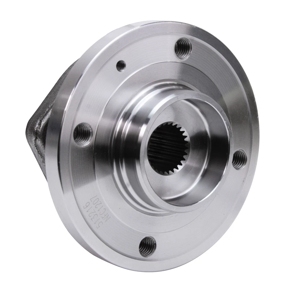 Conjunto de bujes de cojinete de rueda delantera izquierda y derecha aptos para Volvo 850 1993 sin ABS Foto 4 de 4