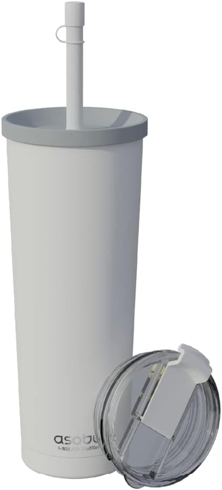 Ocean Stainless Steel Tumbler with Flexible Straw Lid | Insulated Water Bottle f