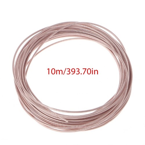 10m RG316 RF Coax Coaxial Cable Connector 50ohm Shielded Pigtail Extension Lead - Picture 7 of 7