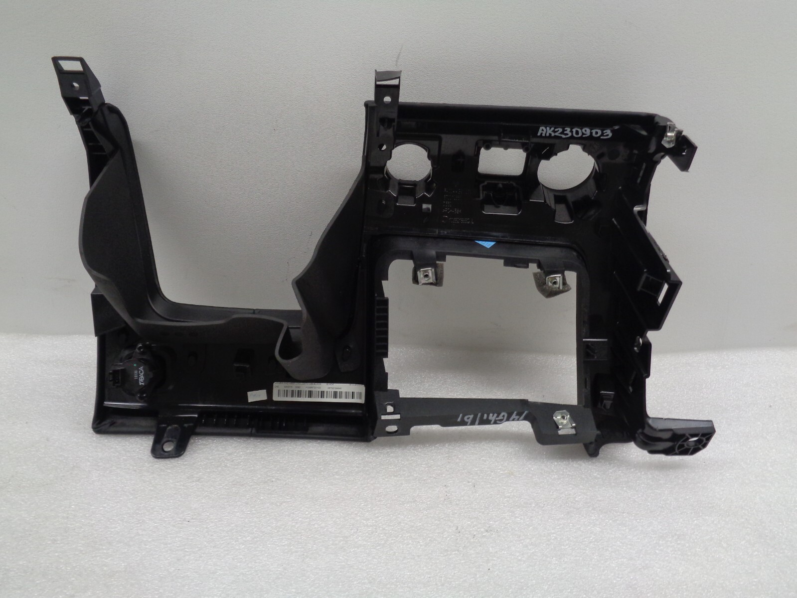 14-17 Maserati Ghibli Dashboard Lower Driver Knee Cover Panel Black OEM AK230903