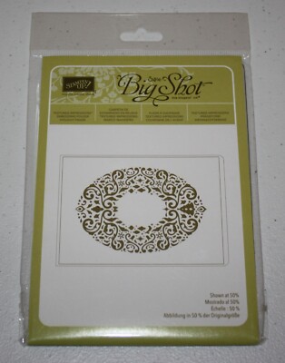 Stampin Up Retired HOLIDAY FRAME Embossing Folder NEW | eBay