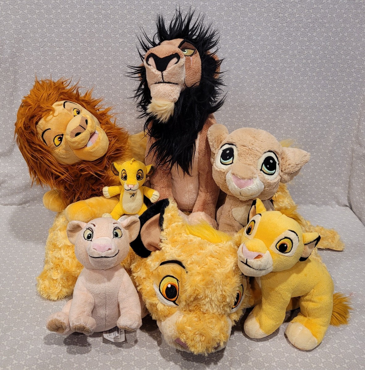 Polymer House Peluche Gigante Re Leone Nala Disney Peluche Simba E