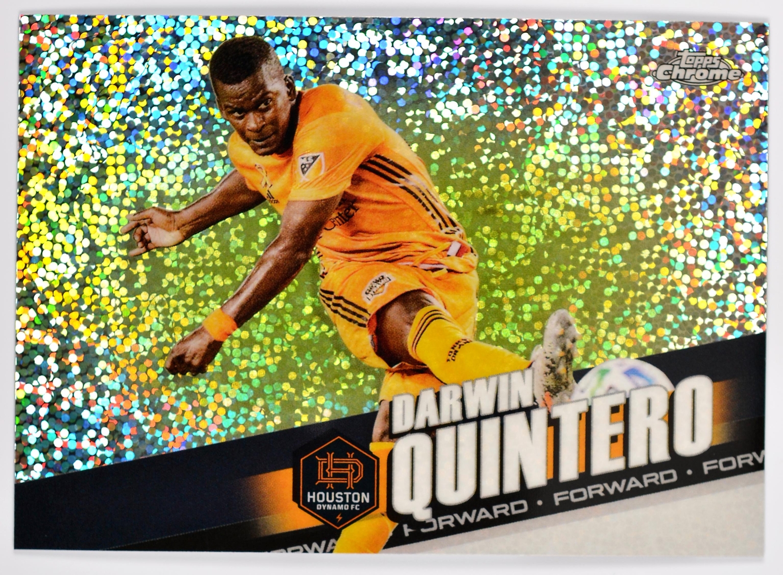 DARWIN QUINTERO - 2022 Topps Chrome MLS Speckle #120 Houston Dynamo