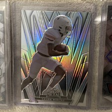 2024 xavier worthy Leaf Metal Holo +2 2021 KC Chiefs Draft Picks Lot