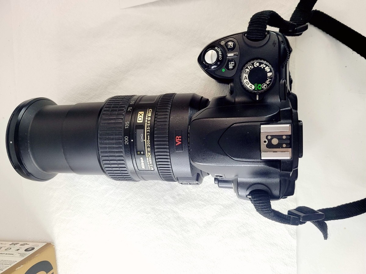 Nikon D D60 10.2MP w/18-200mm VR ED LENS -Tested - - Absolutely