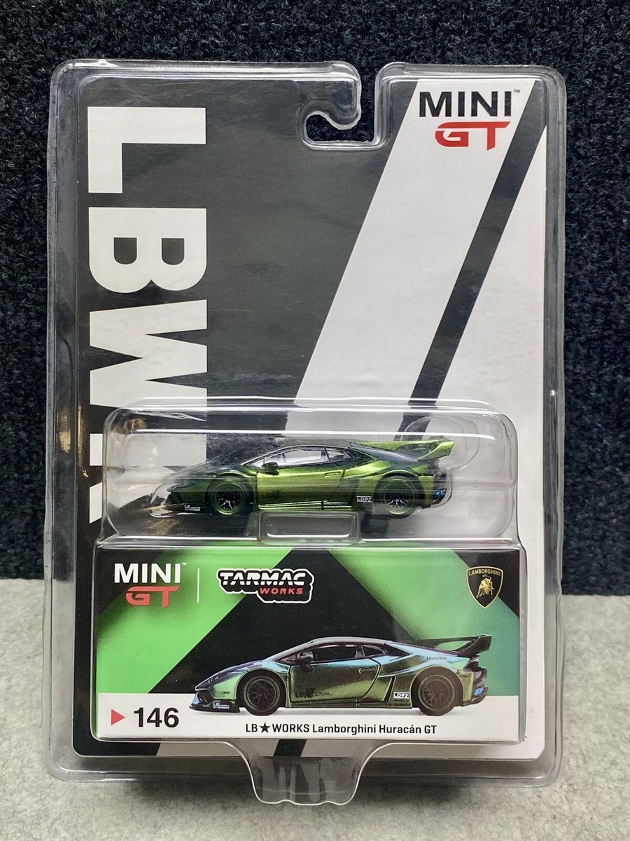 MiniGT x Tarmac LB WORKS Lamborghini Huracan GT Magic Green MiniGT x Tarmac LB WORKS Lamborghini Huracan GT Magic Green