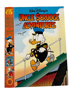 UNCLE SCROOGE ADVENTURES #3  - CARL BARKS WORK - GLADSTONE COMICS - 1958
