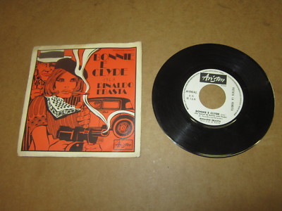VINYL LP 45 UMDREHUNGEN BONNIE UND CLYDE RINALDO EBASTA CREPAX AUSVERKAUFT