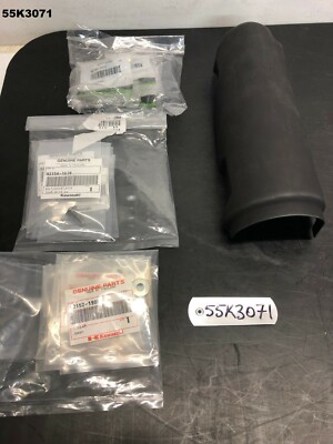 KAWASAKI VULCAN EN 650D 2015 - 2018  EXHAUST SHIELD & FITTINGS OEM LOT55 55K3071