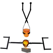 10 kg Crucible Tongs Set, for Jewelers Blacksmith Metal Casting Tool