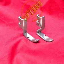 SINGER Low Shank Cording Piping Welting Zipper Foot Left Right Toe 160845 160846