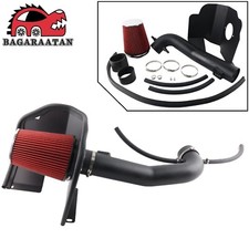 Black Cold Air Intake System Heat Shield For 14-18 Chevy Gmc 1500 5.3l 6.2l V8 Black Cold Air Intake System Heat Shield For 14-18 Chevy Gmc 1500 5.3l 6.2l V8