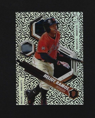 2018 Bowman High Tek Heliot Ramos Pattern 3 Zig Zag PHT-HR San Francisco Giants