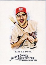 2008 Topps Allen and Ginter #271 Paul Lo Duca Washington Nationals