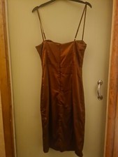 WOMEN MIDI DRESS SEXY NIGHT BODYCON PARTY STRAPY SLING 