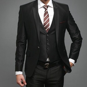 three piece pent coat