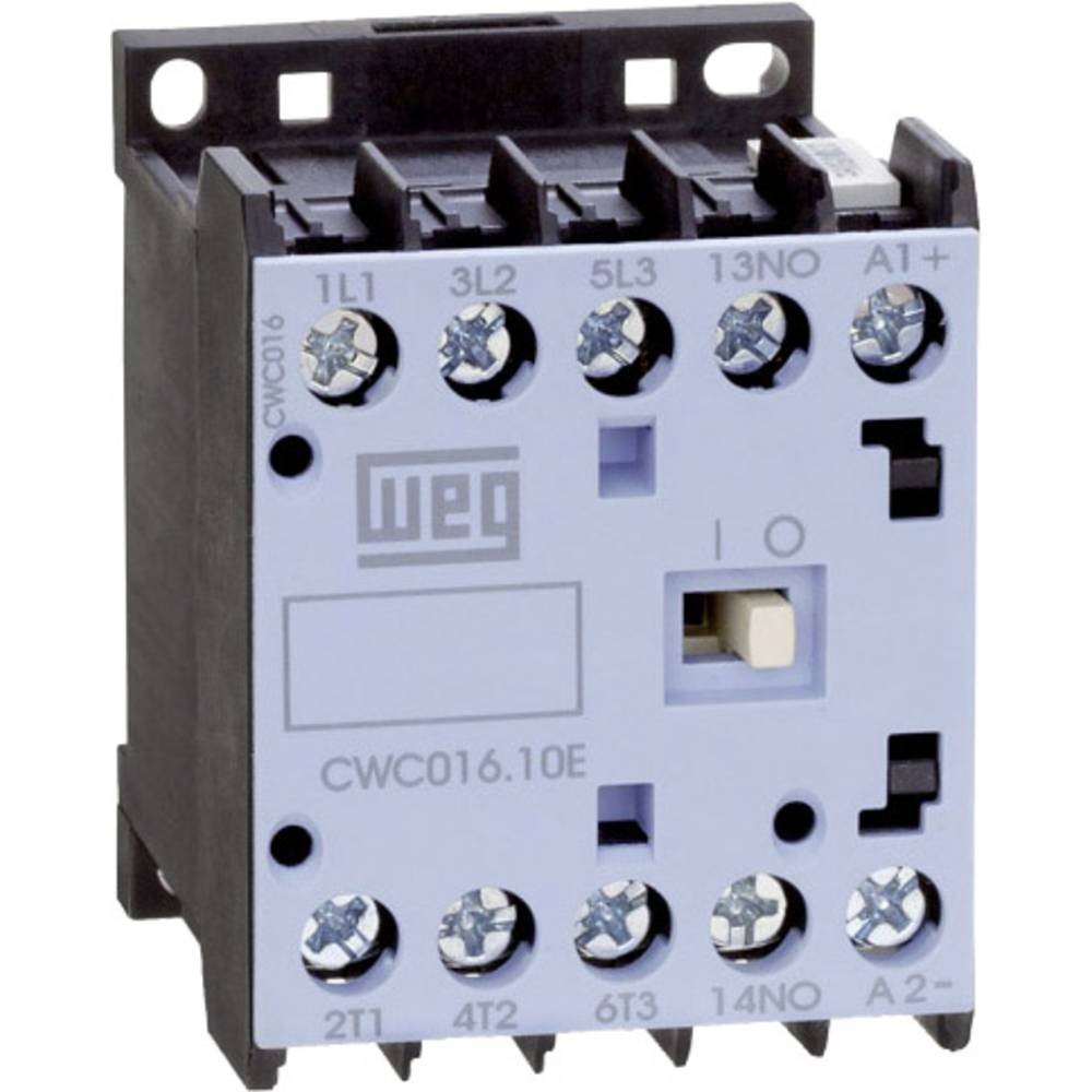 Contacteur WEG CWC09-01-30D24 - 3 NO (T) 4 kW 230 V/AC 9 A avec contact auxiliaire