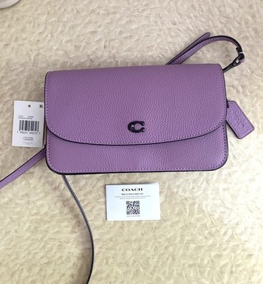 Coach C8941 Hayden Crossbody Handbag Violet Leather NWT $295