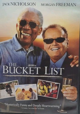 The Bucket List (DVD, 2008) Jack Nicholson Morgan Freeman New Free Ship  Track #