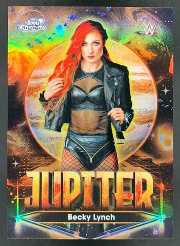 Becky Lynch 2026 Topps Cosmic Chrome WWE Planetary Pursuit - Jupiter