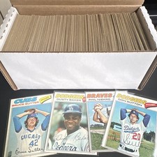 1977 Topps MLB Baseball 300+ Card Set Builder Lot - Sutter RC *See Description*