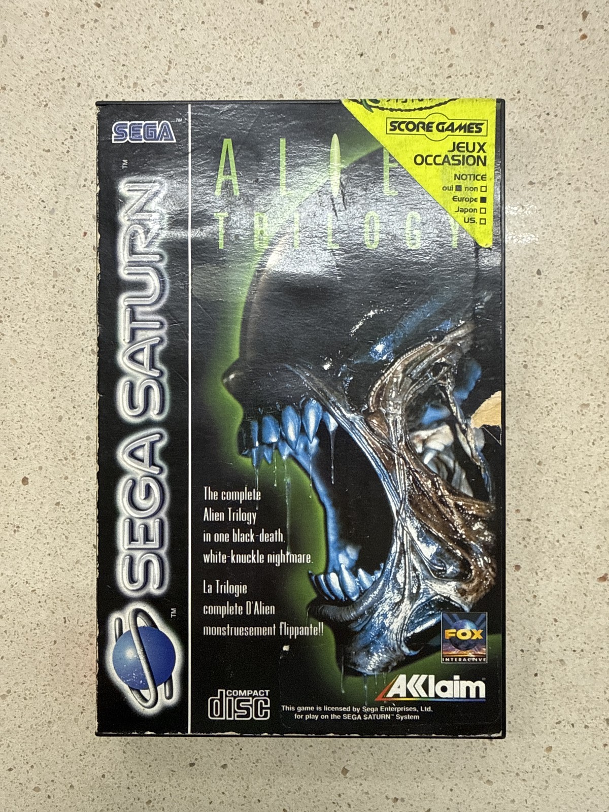Alien Trilogy - Sega Saturn