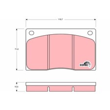 Kits de frein Jaguar XJSC