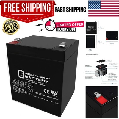 Reliable 12V 5AH Sealed Lead Acid Battery   Ultimate Performance & Compatibility