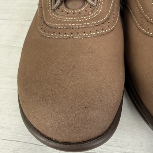 SAS Walk Easy Brown Leather Comfort Walking Shoes Lace Women’s Size 10.5 M - Picture 6 of 16