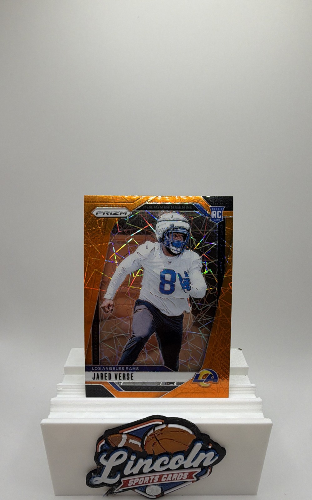 2024 Panini Prizm - Rookies Jared Verse #341 Lazer Prizm (RC)